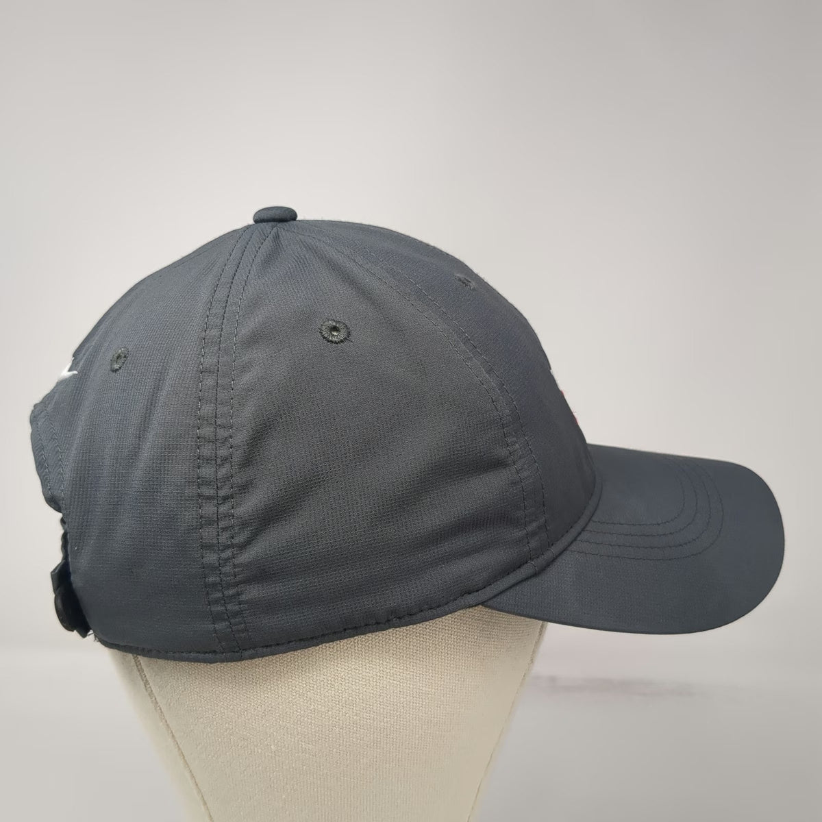 Nike Baseball Cap Gray One Size Safeway Open Golf Strapback Hat Legacy91 Dri-FIT