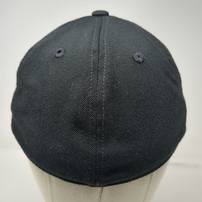 Yupoong Maverick Helicopters Tour Baseball Cap Black Green 6 7/8 210 Fitted Hat