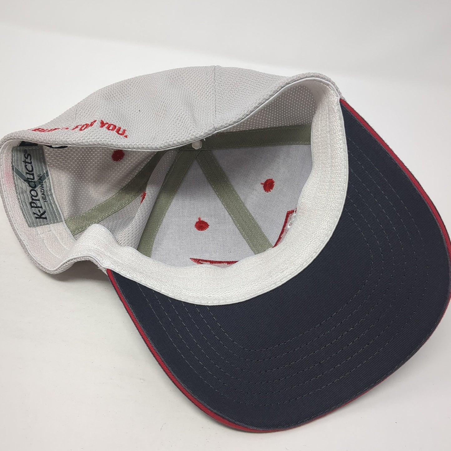 Budweiser Fitted Hat Gray Medium This Bud's For You K-Products Outdoor