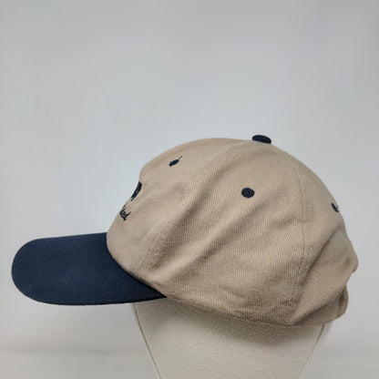CNA Value Added Slideback Hat Tan One Size Embroidered Colorblock