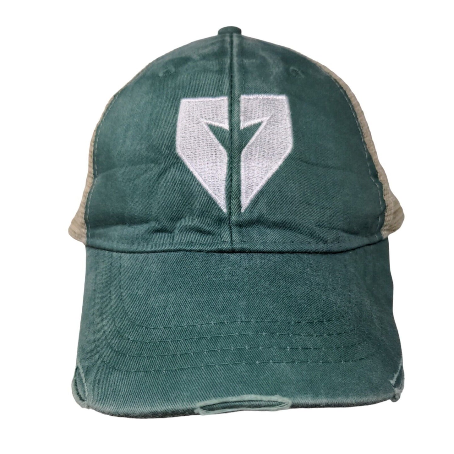 Spartan Waste Mesh Back Trucker Hat Multi One Size Embroidered Colorblock