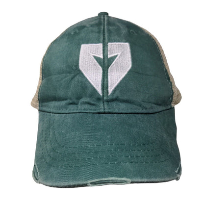 Spartan Waste Mesh Back Trucker Hat Multi One Size Embroidered Colorblock