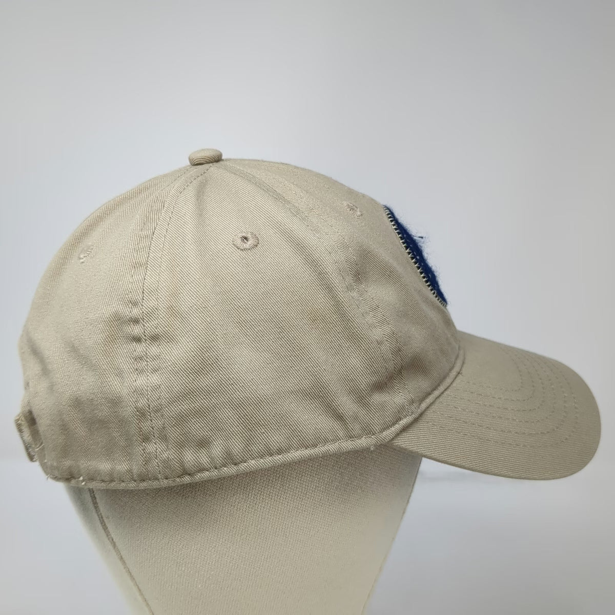 Ouray Baseball Cap Beige One Size Trinidad Lake State Park Fishing Fly Hat