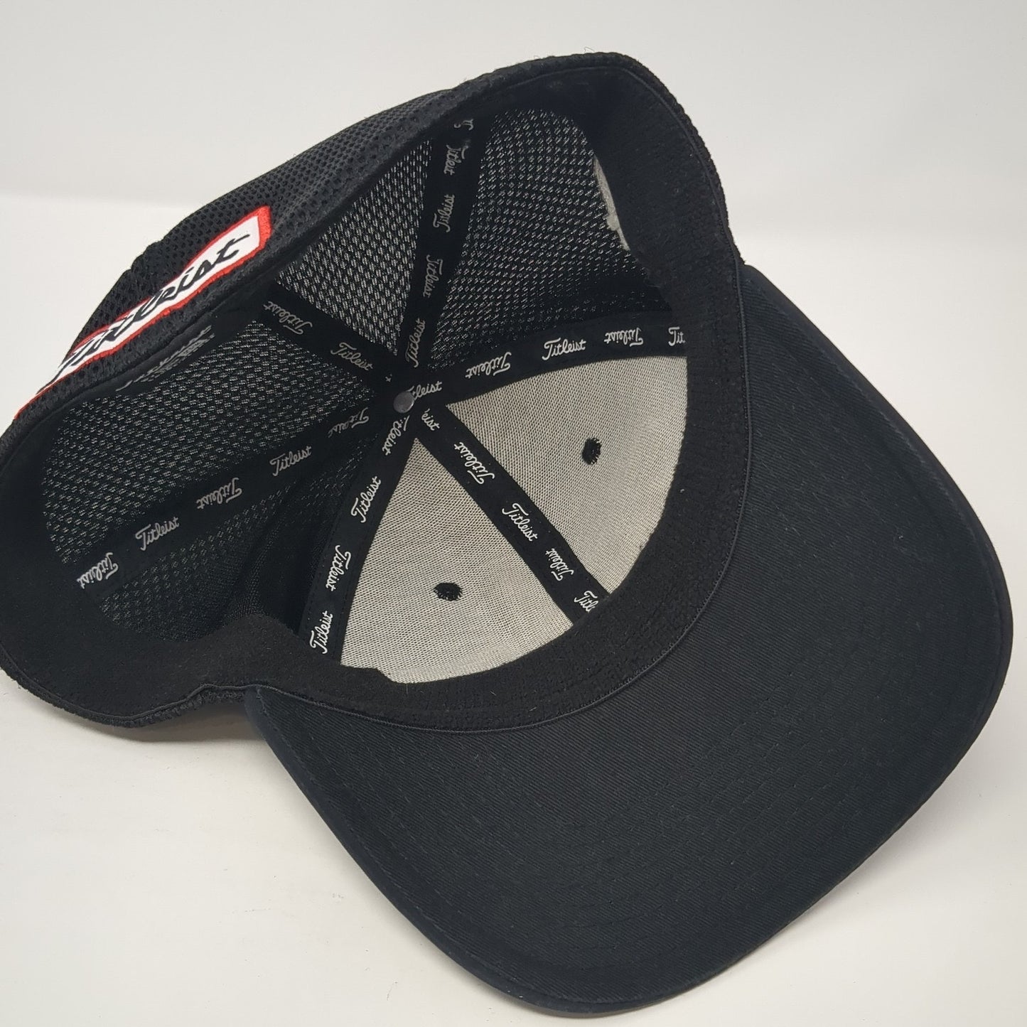 Titleist FJ Pro V1 Fitted Hat Black XL Embroidered Stretch New Era