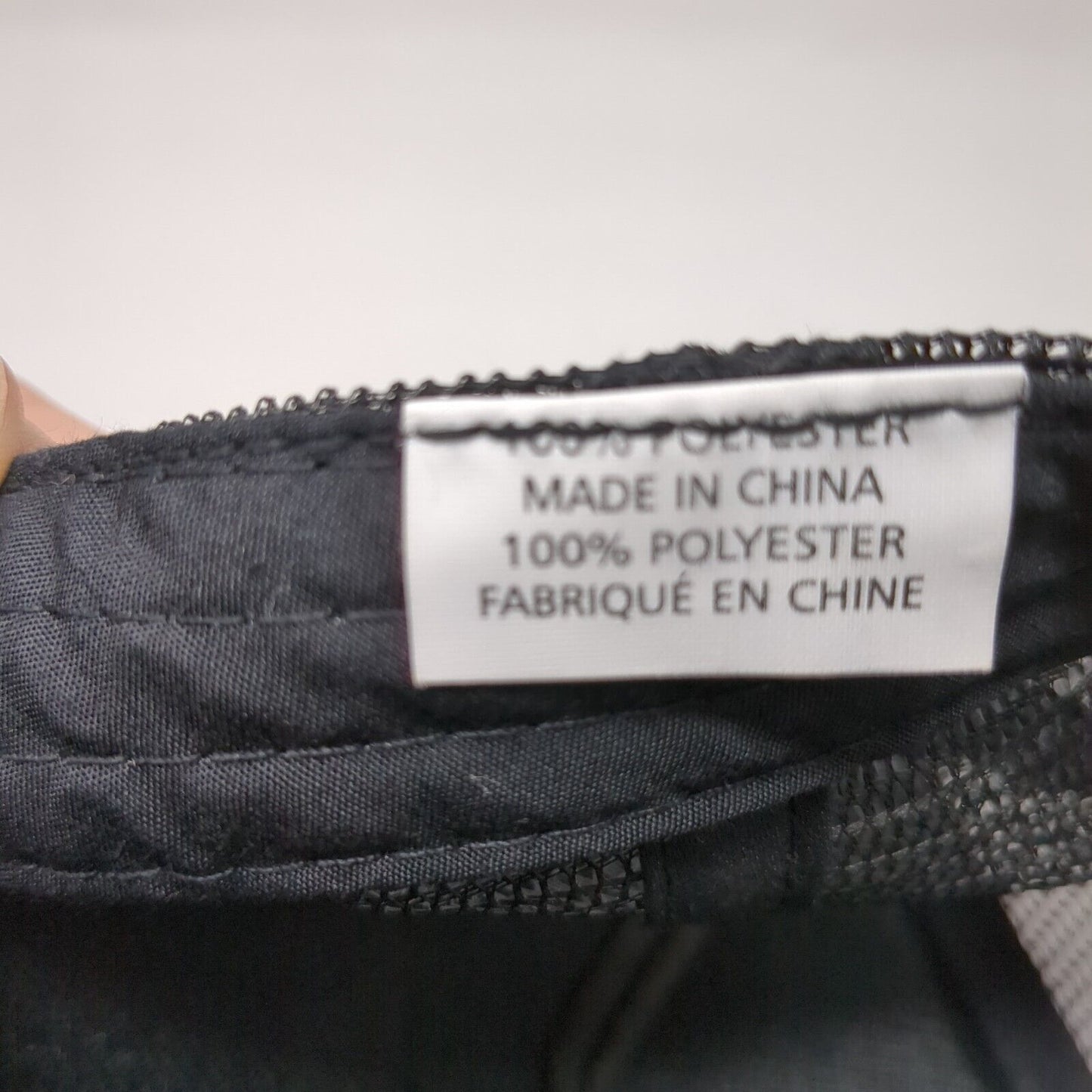 Intrepid Clothing Co. Snapback Trucker Hat Black OSFA Adjustable Mesh Back Rope