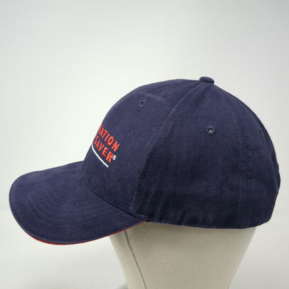MSC Baseball Cap Blue One Size Operation Lifesaver Rail Safety Strapback Hat