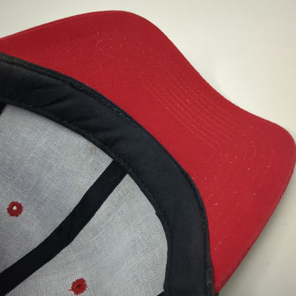 Nissun Snapback Hat Black Red One Size USMC United States Marine Corps Patch