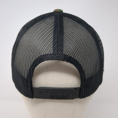 Summit Snapback Mesh Back Trucker Hat Multi Camo One Size Richardson