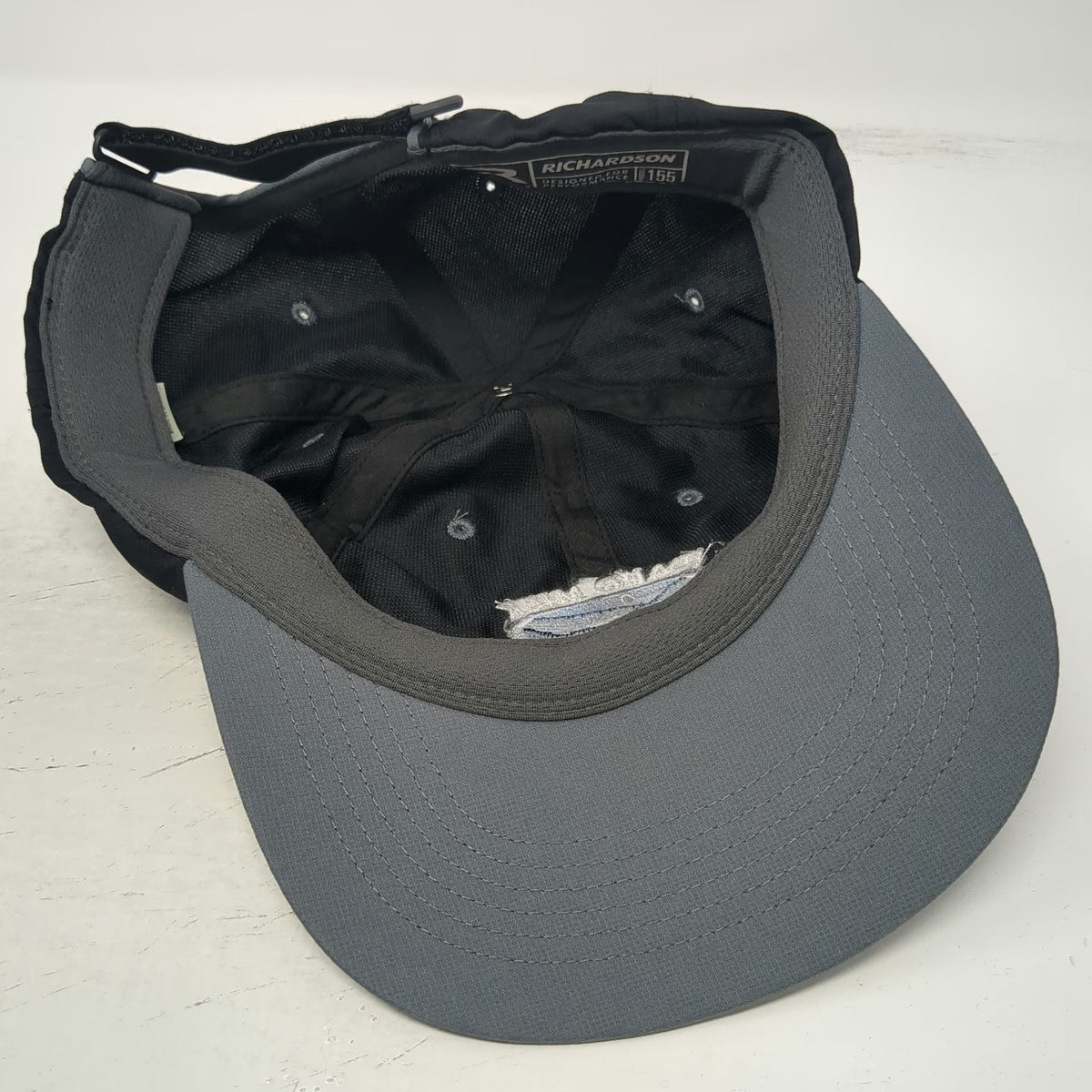 Richardson Baseball Cap Black One Size Idaho Milk Products Logo Performance Hat