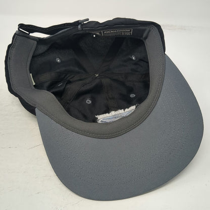 Richardson Baseball Cap Black One Size Idaho Milk Products Logo Performance Hat