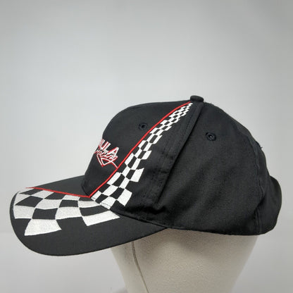 Formula Racing Snapback Hat Black OS Adjustable Embroidered 6 Panel Nissun Cap