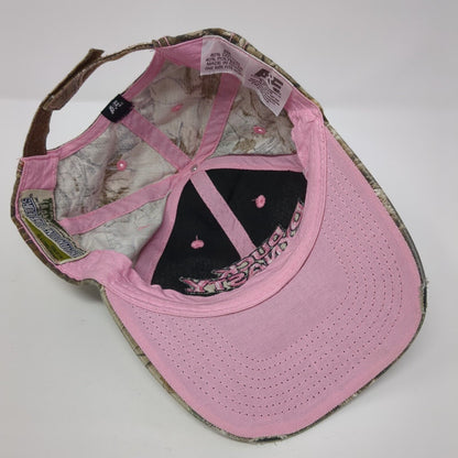 Duck Dynasty Strapback Hat Camouflage OS Adjustable Distressed Paramount Outdoor