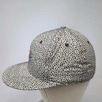 Nike Baseball Cap One Size White Black Safari Print Fitted Logo Skate Board Hat