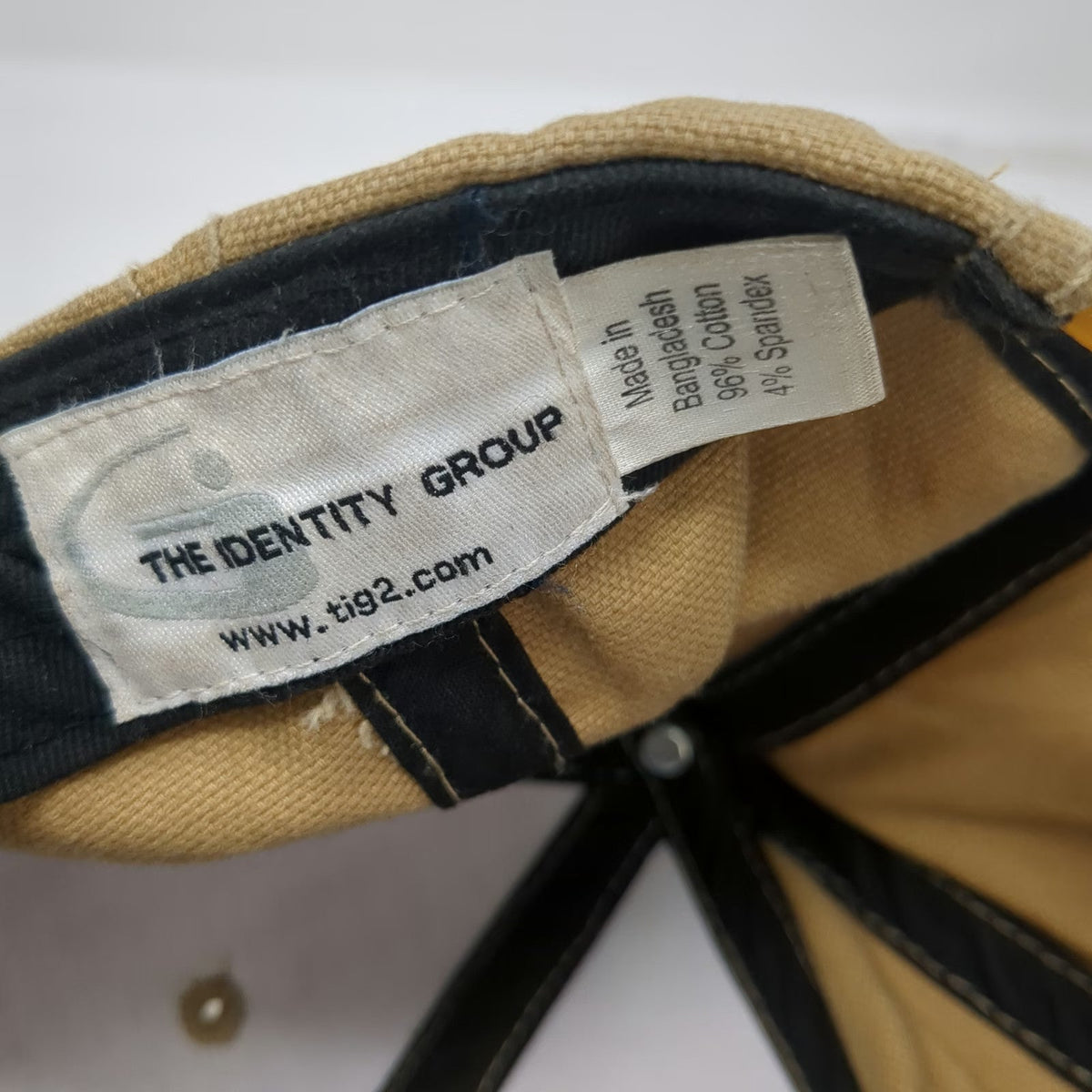 Identity Group Snapback Brown OSFM Vermeer Mountain West Patch Canvas Work Hat