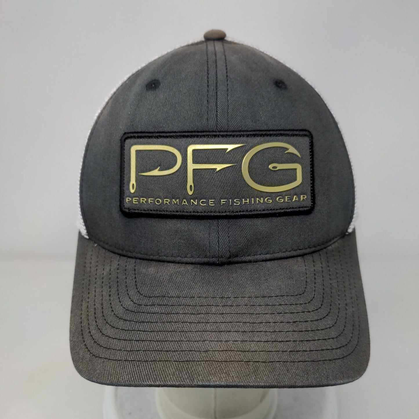 PFG Performance Fishing Gear Fitted Trucker Hat Black S/M Columbia