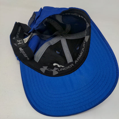 Under Armour Men's Strapback Hat Blue Embroidered GHYC Logo Polyester