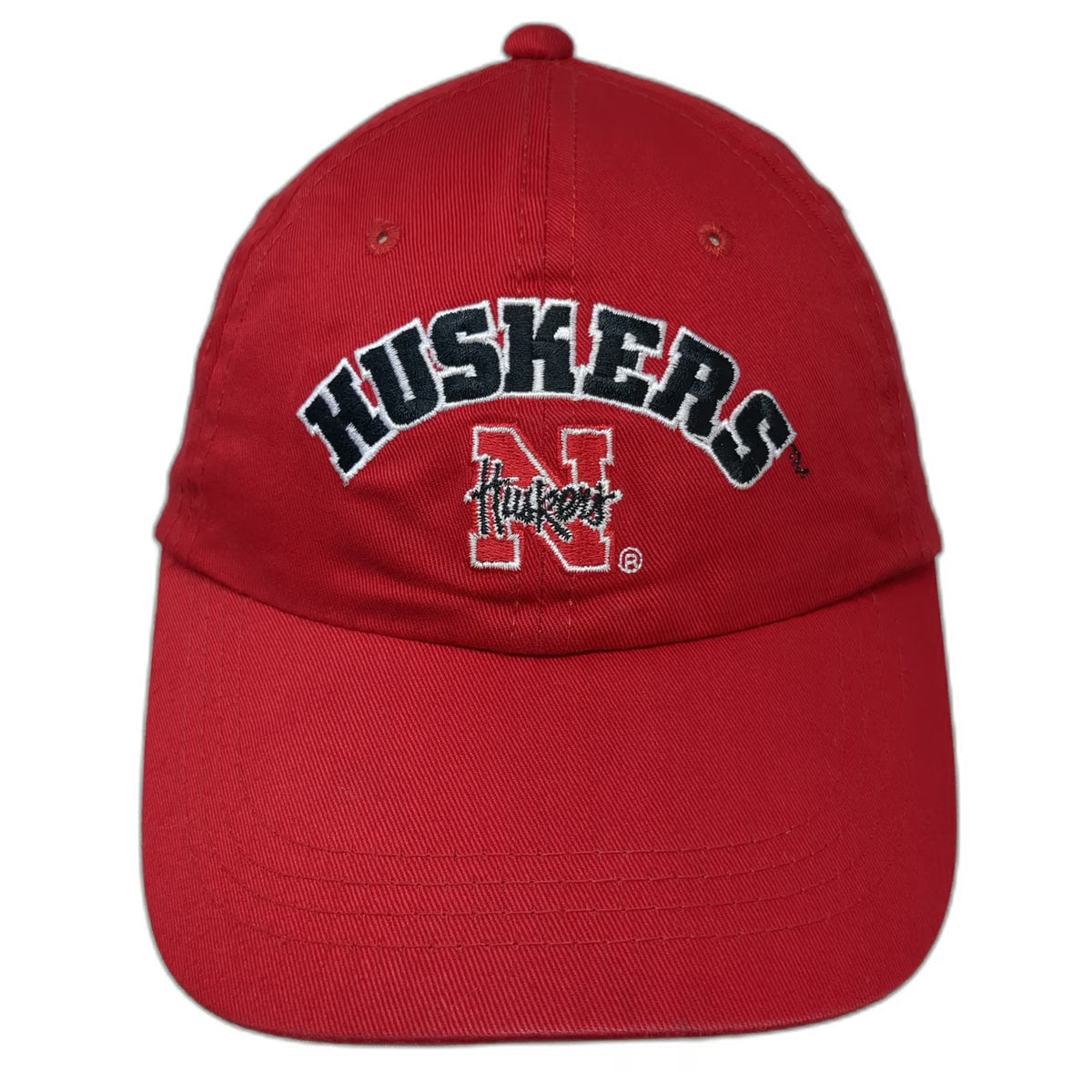Nebraska Cornhuskers NCAA Signatures Snapback Hat Red One Size Embroidered Cap