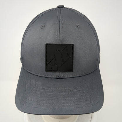 Richardson Patch Snapback Hat Gray Large Solid Adjustable Laser Cut