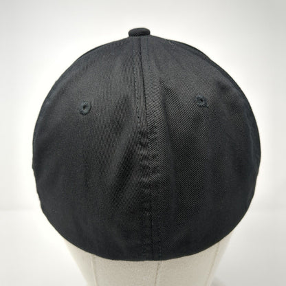 N2G Nutrition 2 Go Fitted Hat Black L/XL Flexfit Patch Logo 6 Panel Yupoong