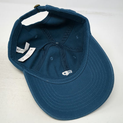 Peet's Coffee Baseball Cap Blue One Size Adjustable Cotton Slideback Hat Mug