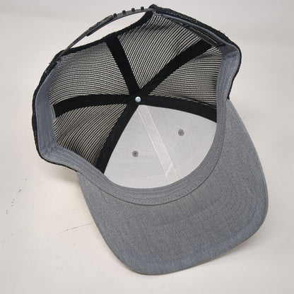 Gradeworks Est. 2005 Snapback 112 Trucker Hat Gray OS Mesh Back Richardson