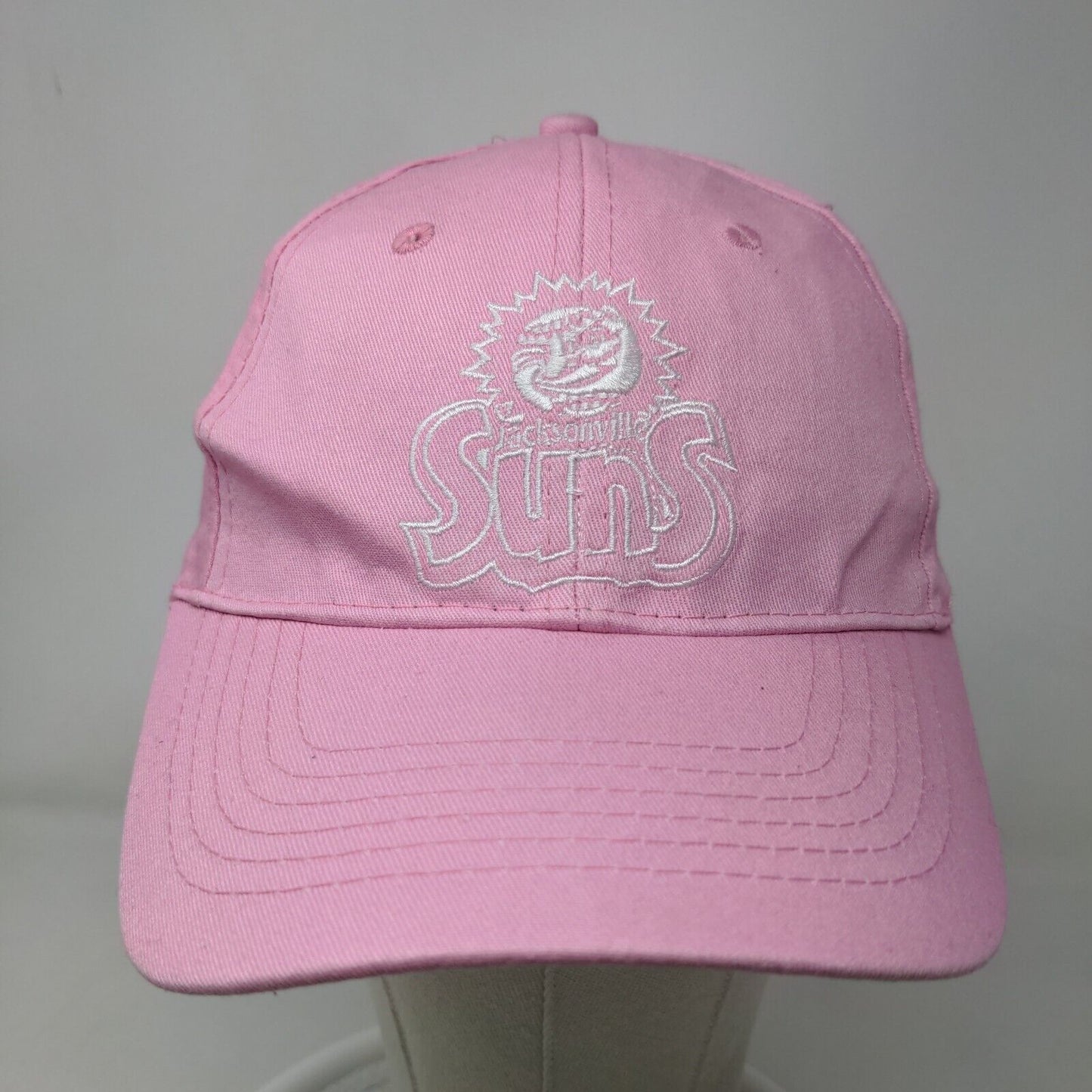 Jacksonville Suns Women's Strapback Hat OSFA Embroidered Logo 100% Cotton