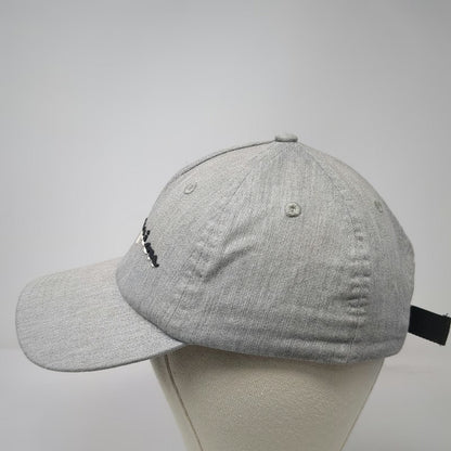 Champion 5 Panel Gray Hat One Size Jersey Fabric Script Logo Slideback C Logo