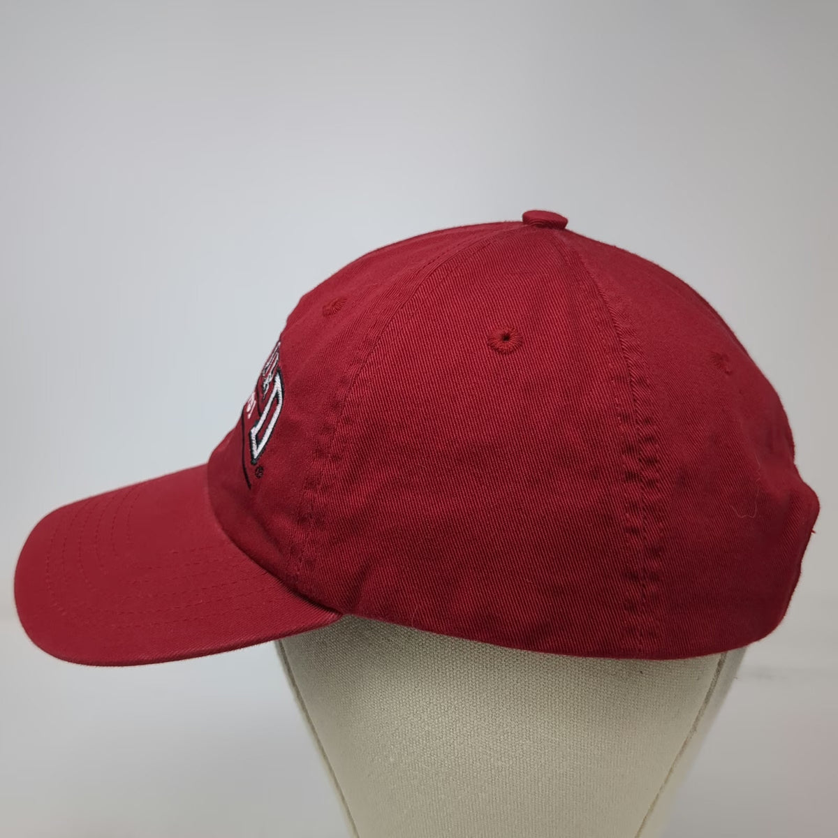 Stanford Cardinal NCAA Red One Size OS Adjustable Strap Embroidered Logo Cap Hat