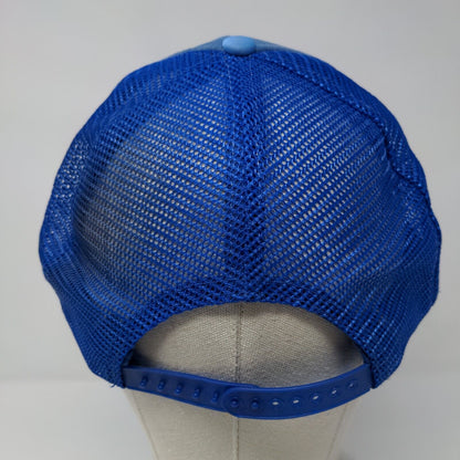 Idaho Upland Game Permit Snapback Trucker Hat Blue OSFA Mesh Back Rope