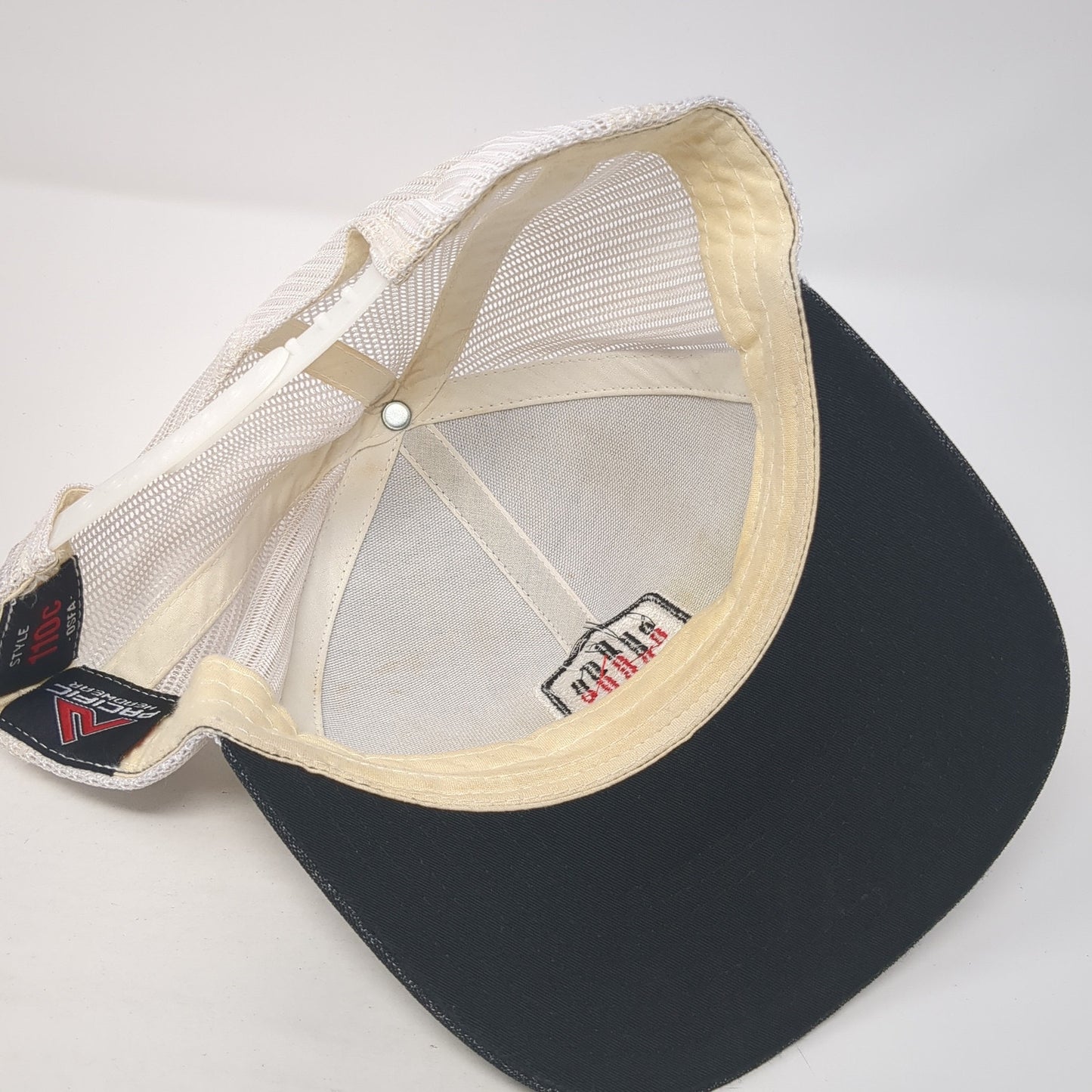 Perform24 Snapback Trucker Hat Black One Size Mesh Back Adjustable