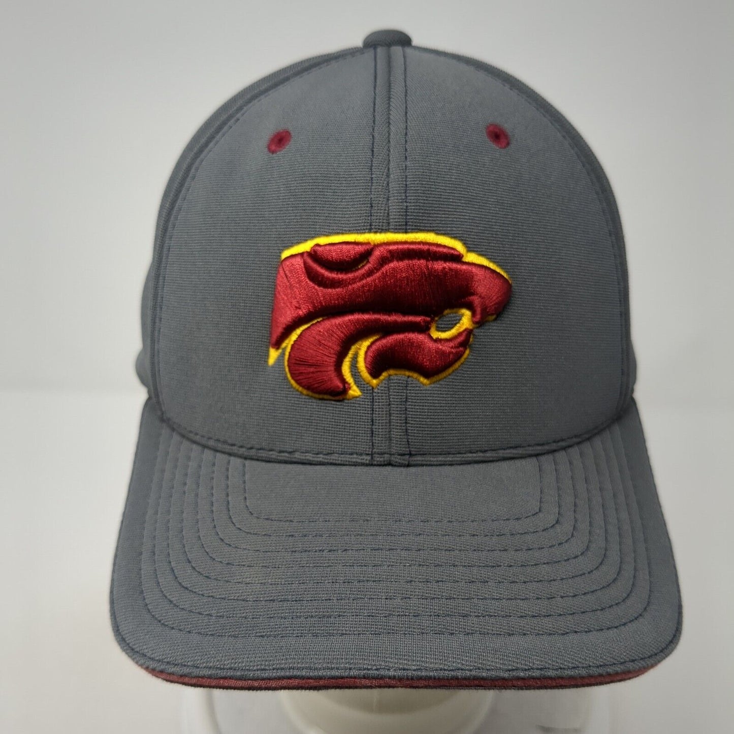 Wildcats Fitted Hat Gray 7 3/8-8 Stretch Embroidered Logo Performance