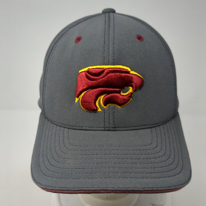 Wildcats Fitted Hat Gray 7 3/8-8 Stretch Embroidered Logo Performance