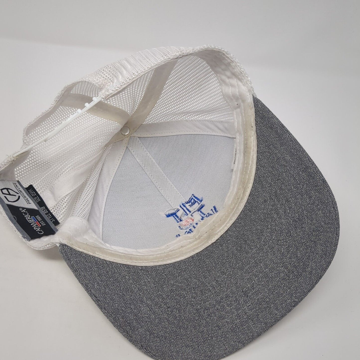 Fit To Win Tampa 2023 Snapback Trucker Hat Gray OS Adjustable Mesh Cap America