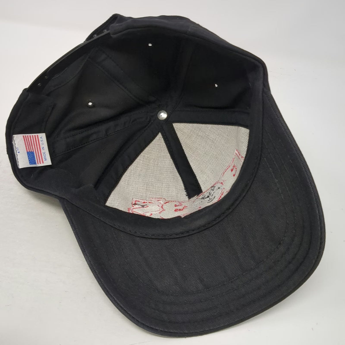 Bob's Cycle Supply St Paul MN Beaver Mascot Hat Snapback Black One Size USA Made