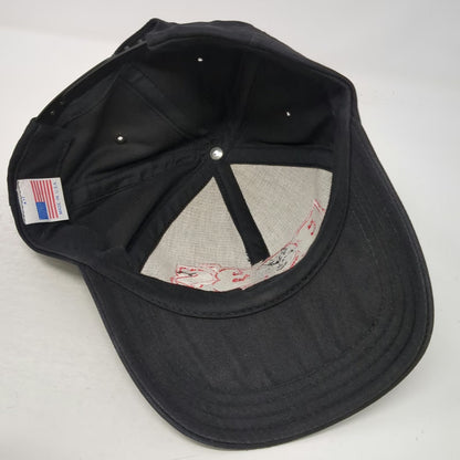 Bob's Cycle Supply St Paul MN Beaver Mascot Hat Snapback Black One Size USA Made