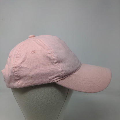 Melrose & Market Women's Strapback Hat Pink Size OS Blank Vent Holes