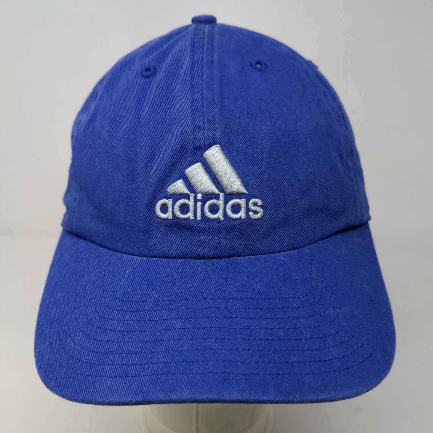 Adidas Climalite Men's Slideback Hat Blue Adjustable Embroidered Logo