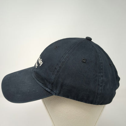 Ultra Club Baseball Cap Black One Size NH Hospitality Services Logo Cotton Hat