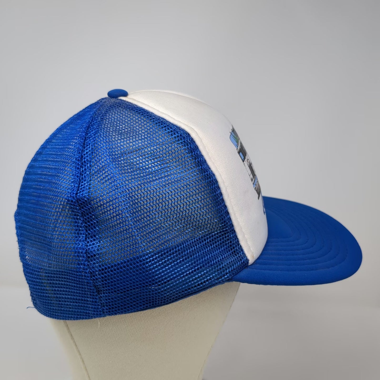 Sportcap Albertsons Semi Truck Grocery Logo Blue One Size Trucker Hat Snapback