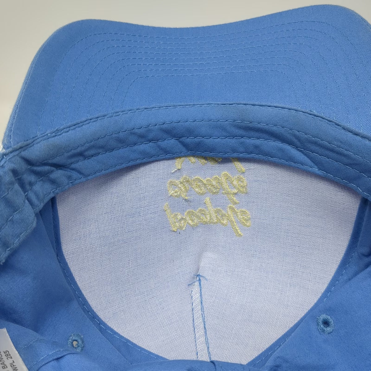 Imperial 5 Panel Blue Hat One Size Rope Cotton People Create Run Snapback