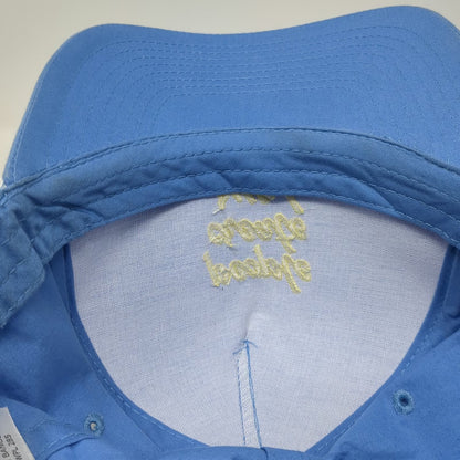 Imperial 5 Panel Blue Hat One Size Rope Cotton People Create Run Snapback