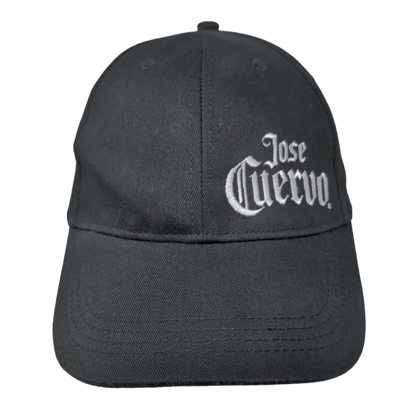 Jose Cuervo Slideback Hat Black OSFM Embroidered Quake City Caps