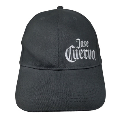 Jose Cuervo Slideback Hat Black OSFM Embroidered Quake City Caps