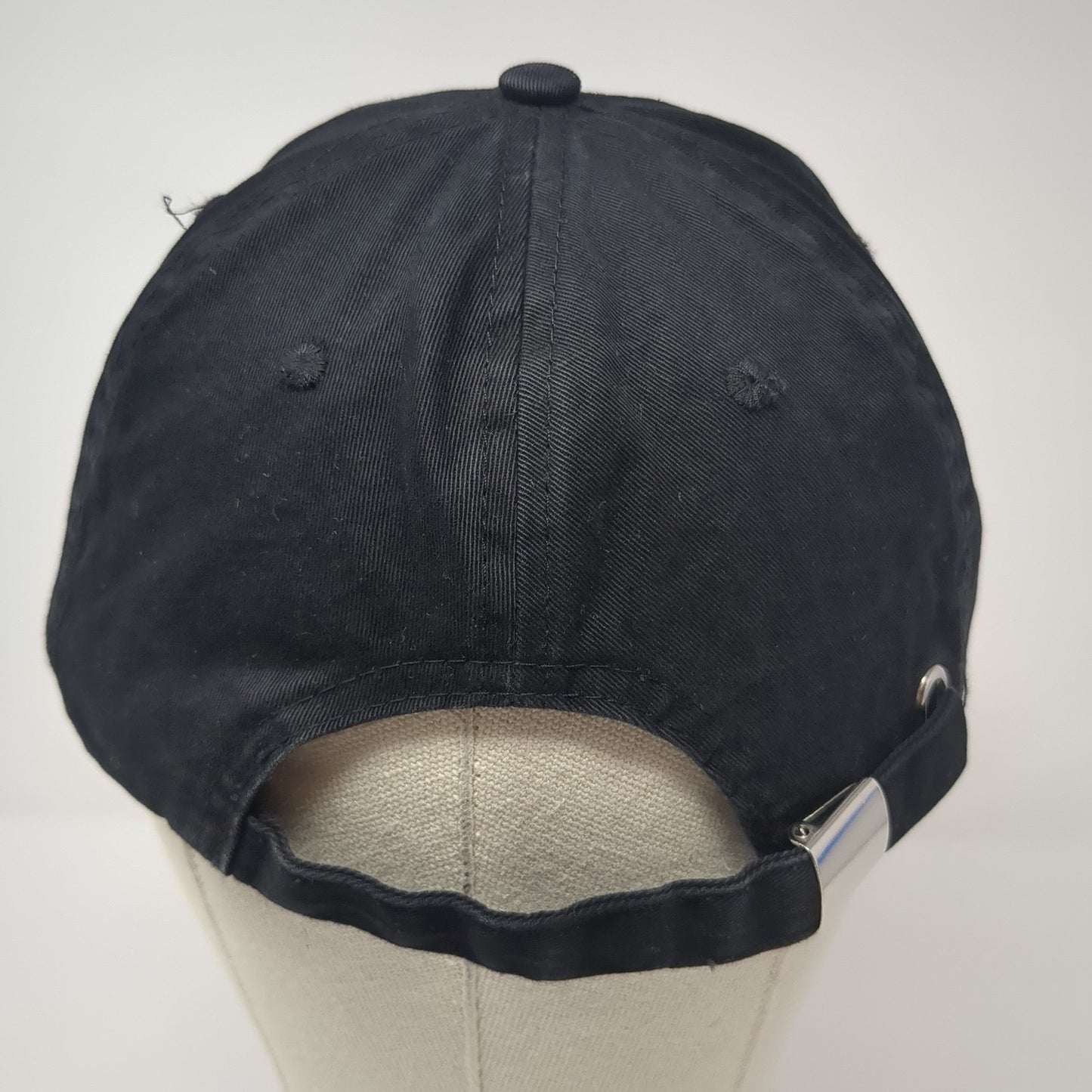 Unbranded Slideback Hat Black XL Adjustable Solid Outdoor Casual Blank