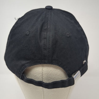 Unbranded Slideback Hat Black XL Adjustable Solid Outdoor Casual Blank
