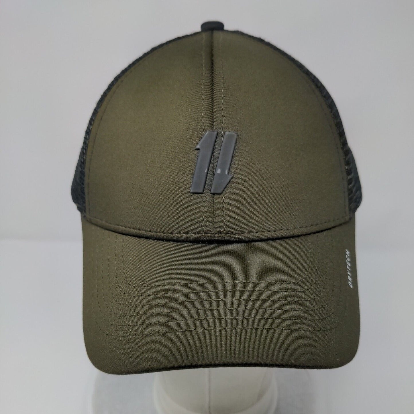 Unbranded Snapback Mesh Back Trucker Hat Brown S/M One Less Do More