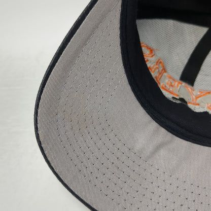 Philadelphia Flyers NHL Box Seat Snapback Hat Black One Size Orange Gray Logo