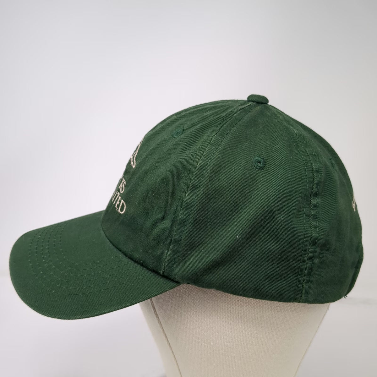 Outdoor Cap Ducks Unlimited Baseball Cap Green One Size Strapback Hat Since 1937