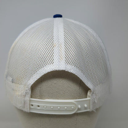 Port Authority Trucker Hat Blue One Size Lakeview Golf Club Mesh Snapback Golf