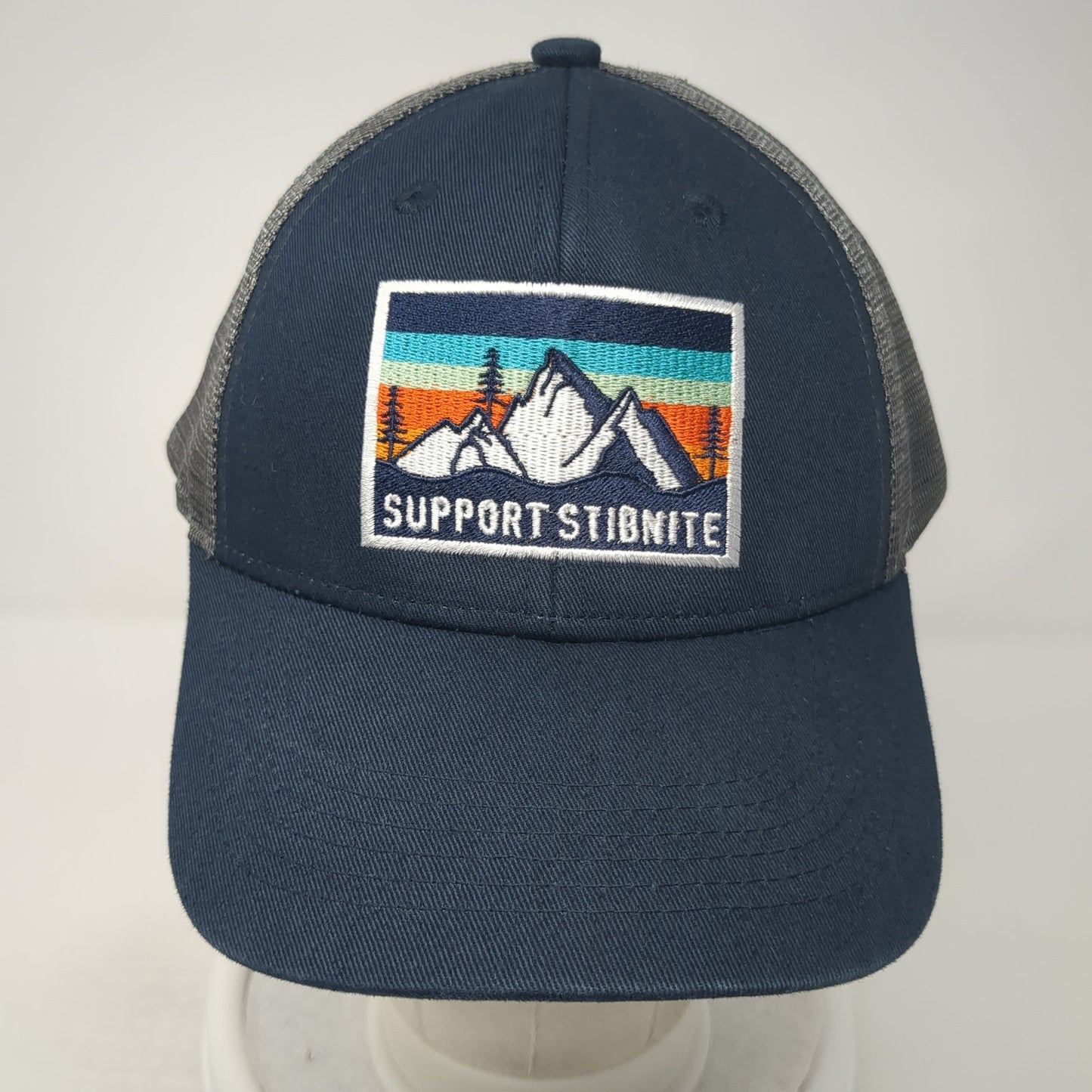 Support Stibnite Snapback Mesh Back Trucker Hat Multi One Size Adjustable